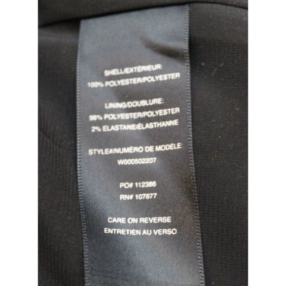 Alice + Olivia Employed Black Short Sleeve Shift Dress Size XS V-Neck - Picture 5 of 6